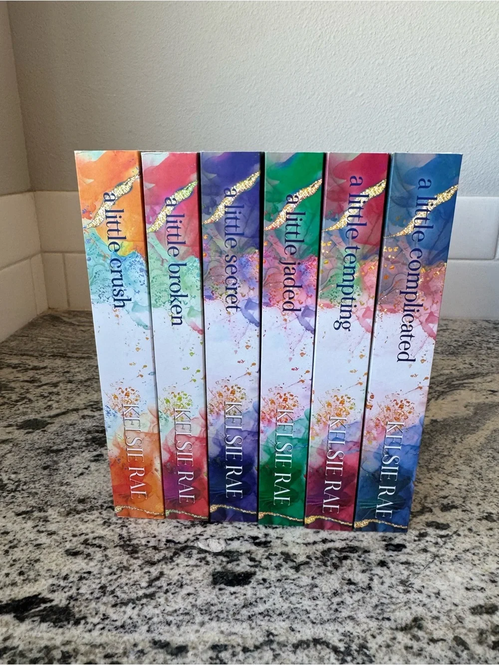 Kelsie Rae The Little Things Series 1- 6 Book Lot EUC